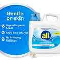 thumbnail image 5 of all Liquid Laundry Detergent, Sensitive Fresh, 208 Ounce, 166 Loads, 5 of 9
