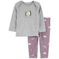 thumbnail image 4 of Carter's Girls 3-Piece Bodysuit Pant Set, 4 of 11