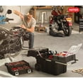 thumbnail image 16 of Heavy-Duty Keter Masterloader Rolling ToolBox + 18in Cantilever Organizer / Telescoping Handle, 16 of 19