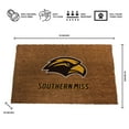 thumbnail image 3 of Logo Brands Southern Mississippi Golden Eagles Doormat, 3 of 5