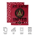 thumbnail image 6 of Logo Brands Atlanta United 60"x70" Super Plush Blanket, 6 of 7