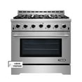 thumbnail image 5 of NXR 5.5 cu. ft. Freestanding Liquid Propane Range with Convection Oven, 5 of 7