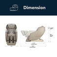 thumbnail image 3 of Titan 3D Pro Prestige Zero Gravity Massage Chair, Assorted Colors, 3 of 6