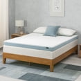 thumbnail image 2 of Zinus Night Therapy 4" Cooling Gel Mattress Topper With Washable Cover, Assorted Sizes, 2 of 9