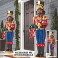 thumbnail image 2 of Member's Mark 6' Pre-Lit Grand Nutcracker (Multicultural), 2 of 7