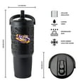 thumbnail image 3 of Logo Brands LSU Tigers Stainless Steel Tumbler Set, 3 of 7