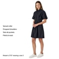 thumbnail image 4 of Edited by Hunter McGrady Women's Pleated Shirt Dress, 4 of 8