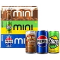 thumbnail image 1 of Pepsi, Starry Lemon Lime and Mug Root Beer Soda Mini Variety Pack, 7.5 fl oz., 30 pk., 1 of 5