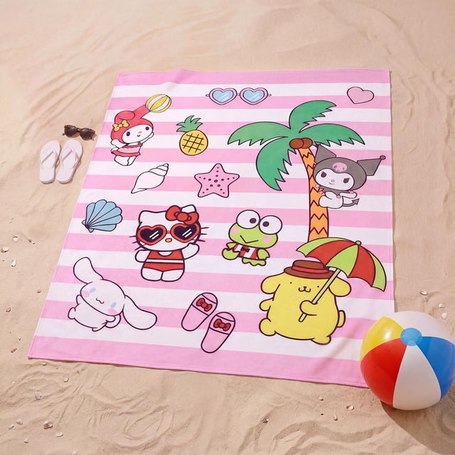 Licesned Character Family Sized Beach Towel, 72"x84"