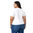 thumbnail image 6 of Edited by Hunter McGrady Women's Baby Tee, 6 of 10