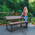 thumbnail image 6 of Lifetime Weather-Resistant Mocha Brown Convertible Bench, 6 of 12