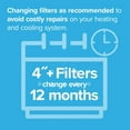 thumbnail image 5 of Filtrete Allergen Reduction Filter for 4" Housings, 1550 MPR, MERV 12, 2 Pack, 5 of 9