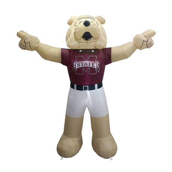 Logo Brands Mississippi State Bulldogs 7' Team Inflatable
