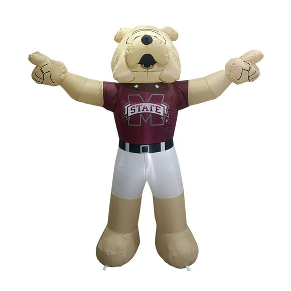 Logo Brands Mississippi State Bulldogs 7' Team Inflatable