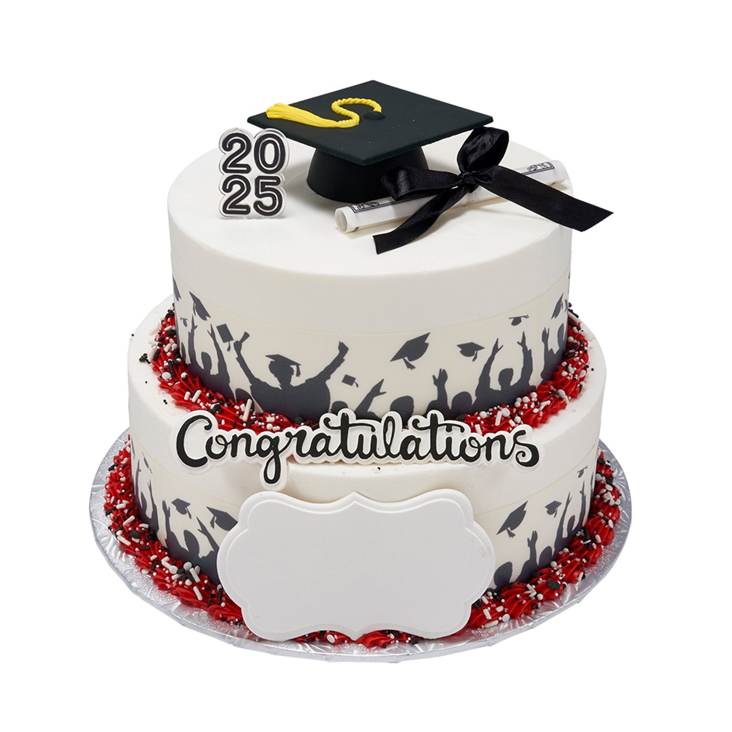 Custom Graduation Two-Tier Cake - Samsclub.com