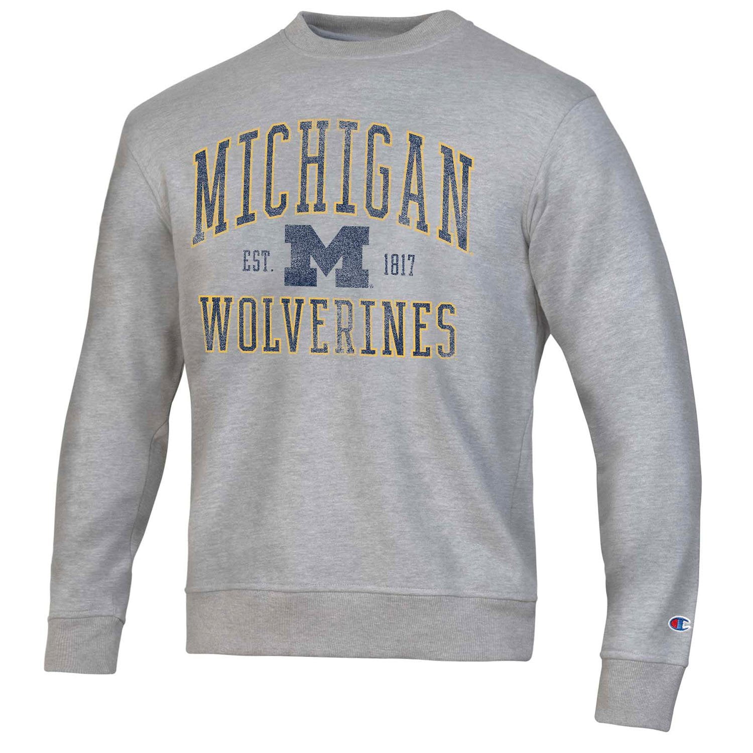 Champion Michigan Wolverines Adult Crewneck Sweatshirt - Samsclub.com