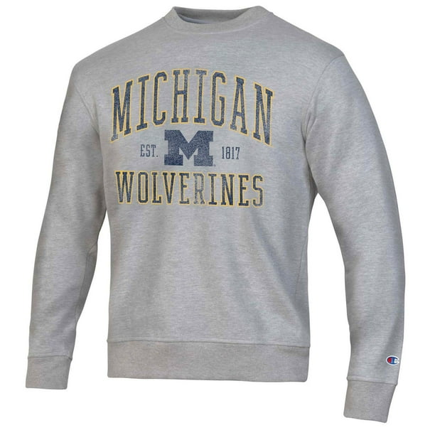 Champion Michigan Wolverines Adult Crewneck Sweatshirt - Samsclub.com