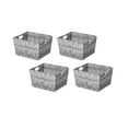 thumbnail interactive-video image 1 of Member's Mark Decorative Woven Storage Baskets Set of 4, 1 of 5