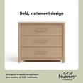 thumbnail image 3 of Storkcraft Malta 3 Drawer Chest with Removable Changing Topper, Choose Color, 3 of 9