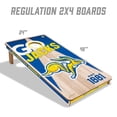 thumbnail image 5 of YouTheFan South Dakota State Jackrabbits 2'x4' Cornhole Board Set, 5 of 6