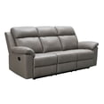 thumbnail image 11 of Manhattan 3-Piece Top-Grain Leather Reclining Set, 11 of 19