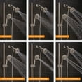 thumbnail image 3 of Oxygenics Easy Slide Bar with Force 10-Setting Combo Shower Head Brushed Nickel, 3 of 12