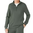 thumbnail image 1 of Member's Mark Men's Sandwash Zip Pullover, 1 of 7