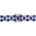 thumbnail image 4 of Multi Gemstone Link Bracelet in 14k Gold, 4 of 6