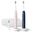 thumbnail image 1 of Philips Sonicare Supreme Clean Rechargeable Toothbrush, Pink and Blue, 2 pk., 1 of 9