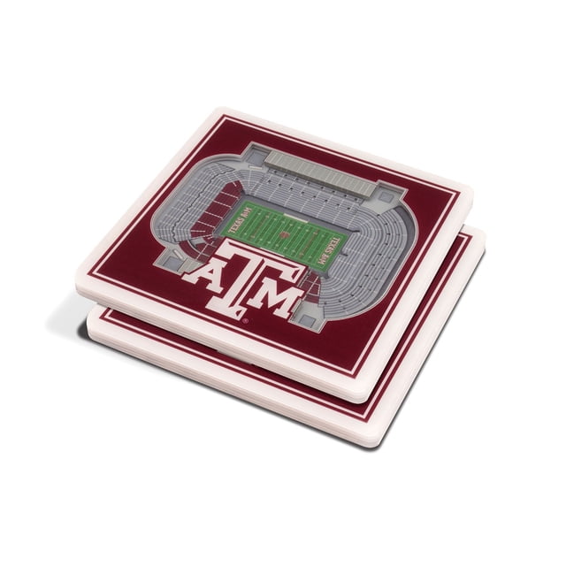 YouTheFan NCAA Football 3D Stadium View Coaster
