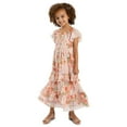 thumbnail image 4 of Rare Editions Girls Chiffon Maxi Dress, 4 of 8