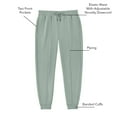 thumbnail image 7 of Member's Mark Women's Sandwash Front Seam Piping Jogger, 7 of 8