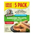 thumbnail image 1 of Season Skinless, Boneless Sardines in Olive Oil, 4.375 oz., 5 pk., 1 of 7