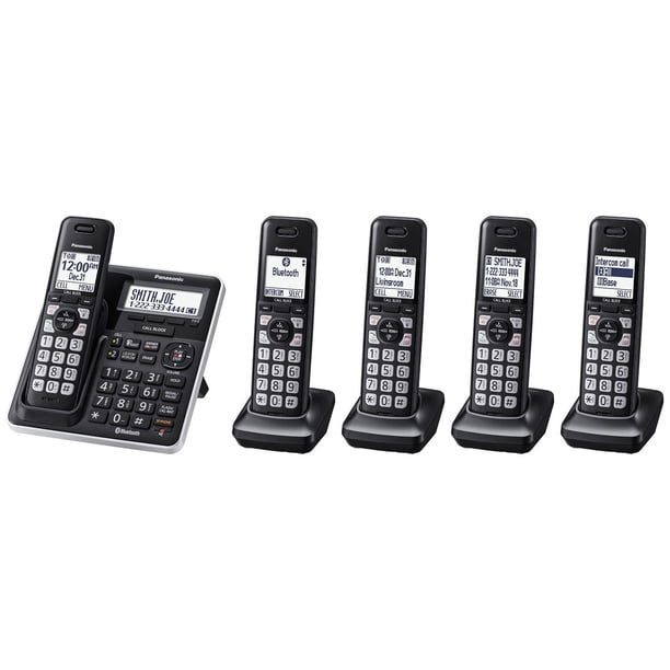 Panasonic KX-TGF775S Link2Cell DECT 6.0 Expandable Cordless Phone