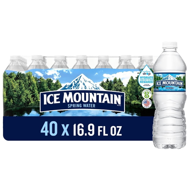 Ice Mountain 100% Natural Spring Water 16.9 fl. oz. 40 pk.