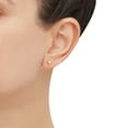 thumbnail image 4 of Micro Mini 14K Gold Stud Earrings, 4 of 6
