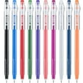 thumbnail image 2 of Pilot FriXion ColorSticks Erasable Gel Pen, Stick, Fine 0.7 mm, Assorted Ink and Barrel Colors, 10/Pack, 2 of 3