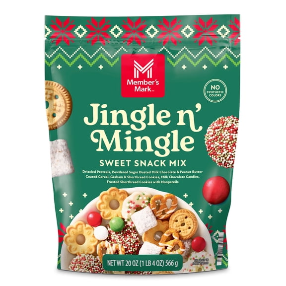 Member's Mark Jingle 'n Mingle Holiday Snack Mix, 20 oz.