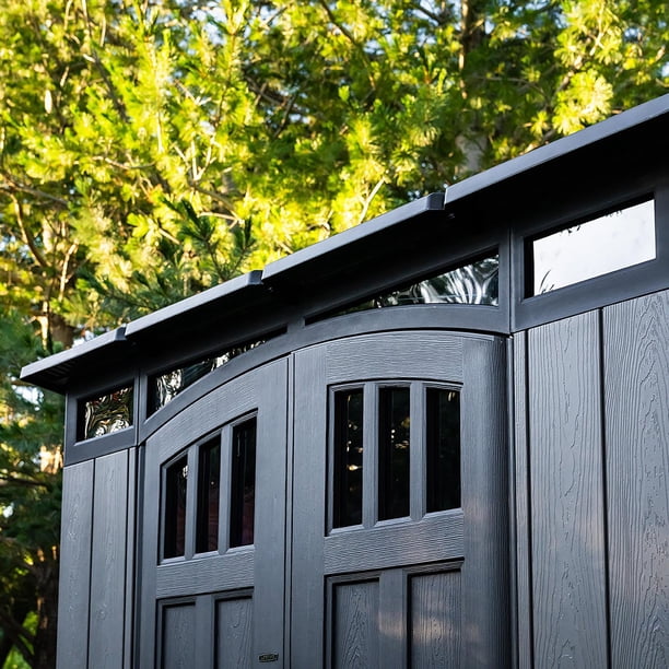 Lifetime 8' x 5' Modern Outdoor Storage Shed, Gray - Samsclub.com