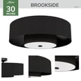 thumbnail image 3 of Hunter 30" Brookside Matte Black Ceiling Fan with LED Light Kit and Handheld Remote, 3 of 16