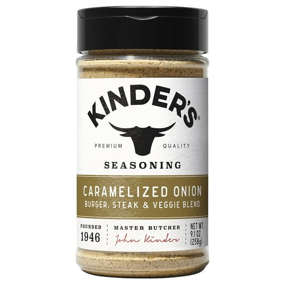 Kinder's Caramelized Onion Burger Rub and Seasoning, 9.1 oz.