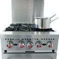 thumbnail image 4 of General Stainless Steel Gas Range with Oven, Choose Size & Gas Type, 4 of 6