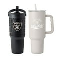 thumbnail image 1 of Logo Brands Las Vegas Raiders Stainless Steel Tumbler Set, 1 of 7