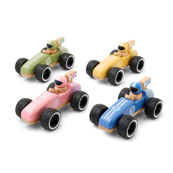 Member's Mark Wooden Pull-Back Car Set