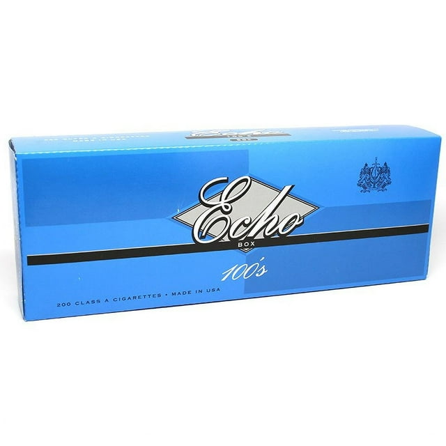 Echo Blue 100's Box 20 ct., 10 pk.