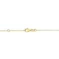 thumbnail image 3 of Polished Heart and Circle Necklace in 14K Gold, 3 of 6