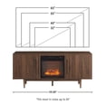 thumbnail image 7 of Crosley Liam Fireplace TV Stand for 65" TVs, 7 of 19