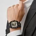 thumbnail image 4 of Philipp Plein $keleton Crystal Automatic Black Silicone Watch, 44mm, 4 of 4