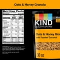 thumbnail image 2 of KIND Healthy Grains Oats & Honey Granola with Toasted Coconut, 30 oz., 2 of 5