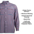 thumbnail image 2 of Habit Men's Long Sleeve 50+ UPF Fishing Shirt, 2 of 9